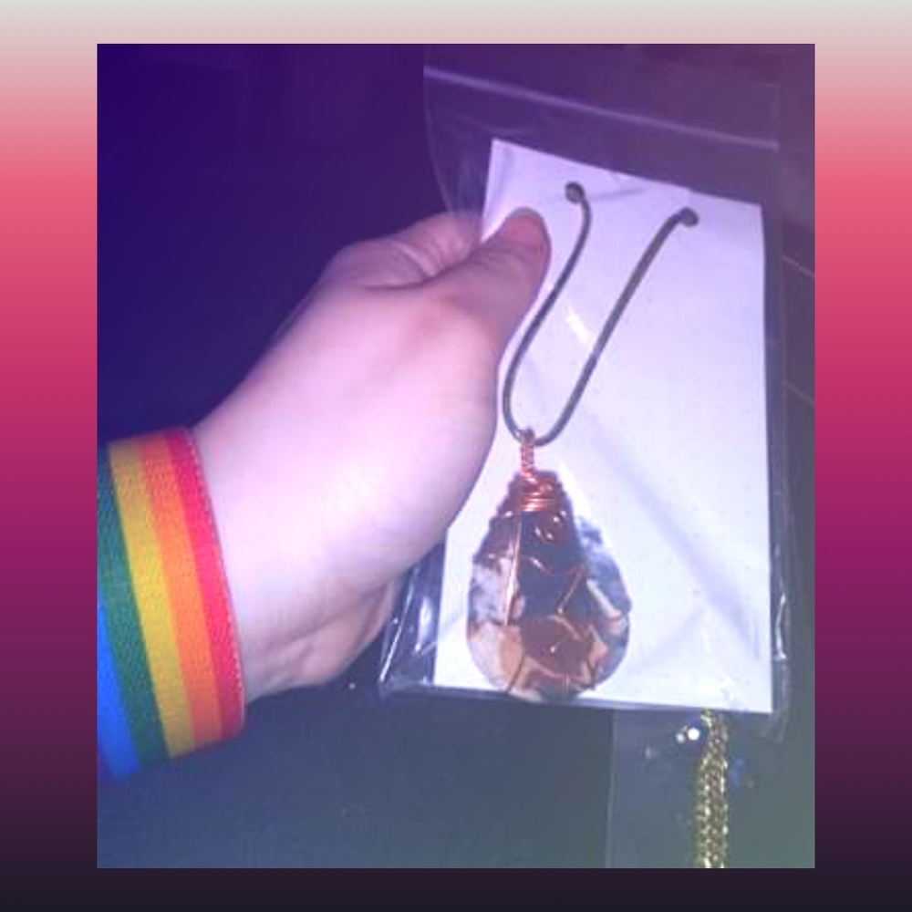 THANK U!😍Necklace Handmade💜 Polynesian Unique💙
